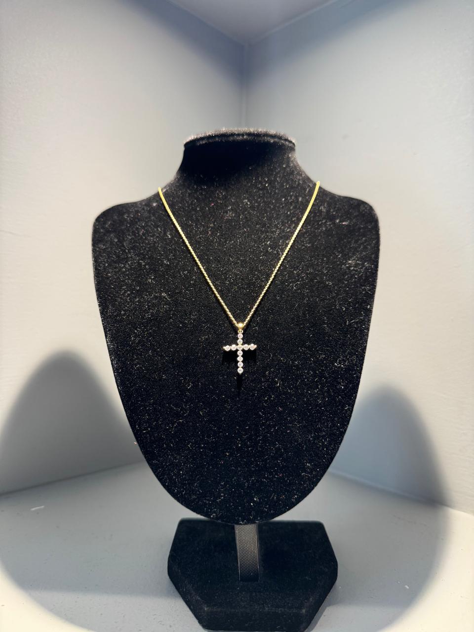 Cross Pendant Necklace Stackable